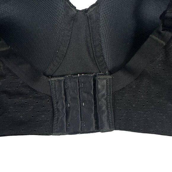 Vanity Fair Womens Breathable Luxe Full Figure Wirefree 71265 Bra Size 38C Black - Picture 7 of 8